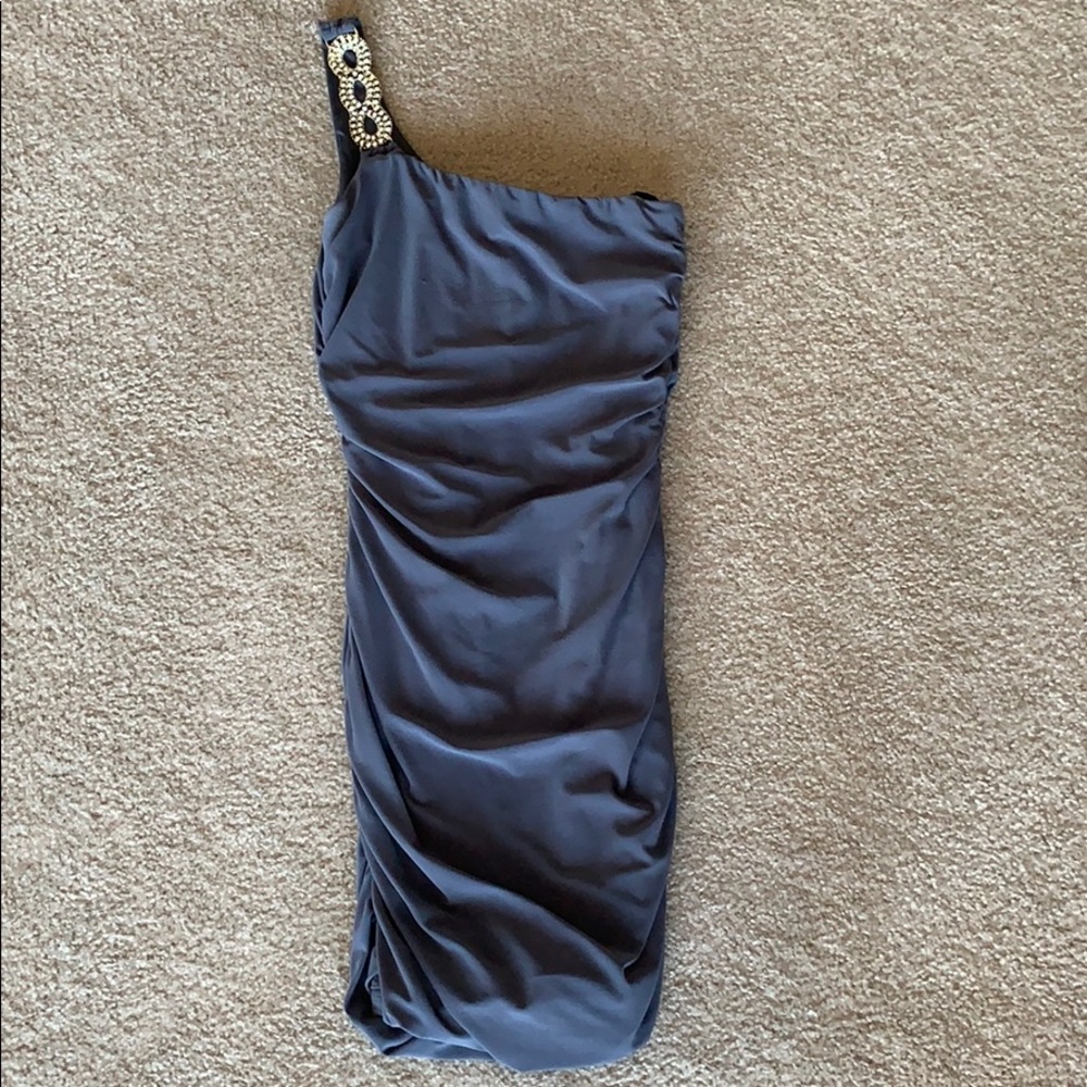 One shoulder homecoming style dress